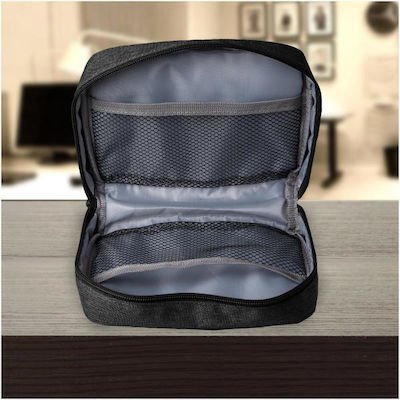 Celly Travel Cable Bag Black 1pcs