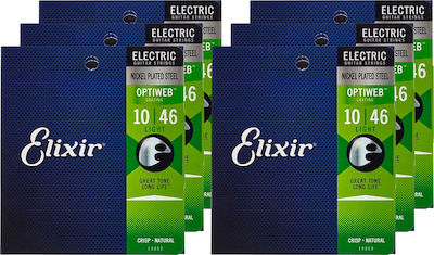 Elixir Complete Set String for Electric Guitar Optiweb