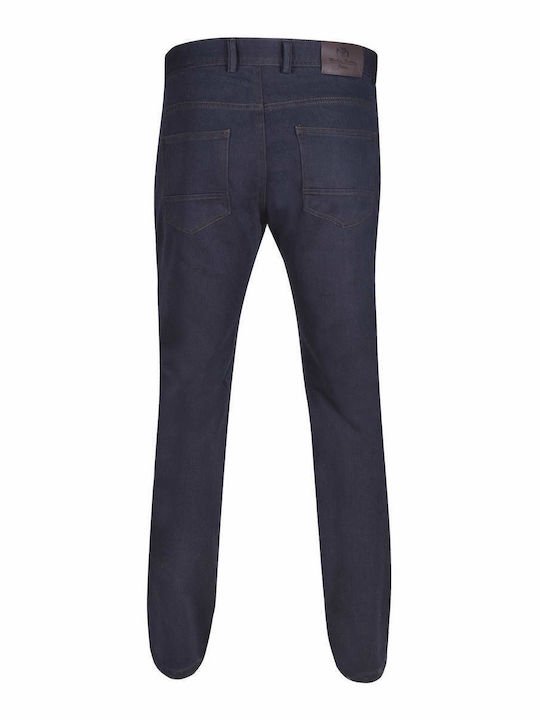 Makis Tselios Fashion Men's Trousers Navy Blue