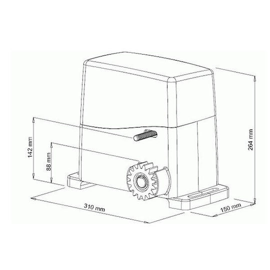 VDS Garagentorantriebset bis 1600kg