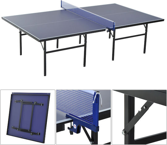 HomCom Folding Ping Pong Table Indoor
