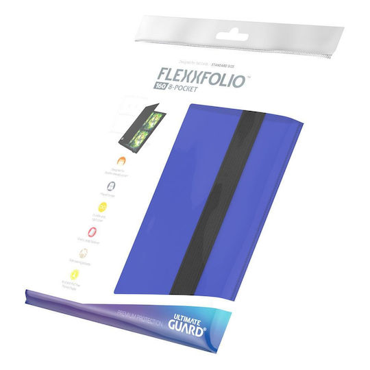 Ultimate Guard Flexxfolio 160 Binder 4-Pocket Standard Size Blue UGD010161