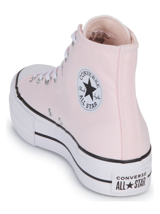 Chuck Taylor All Star Lift Flatforms Botine Roz