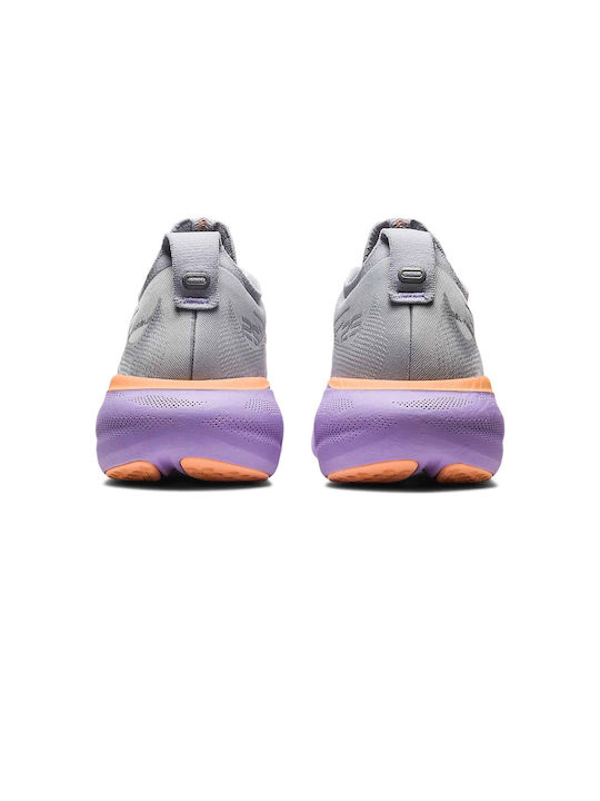 Gel-Nimbus 25 Damen Sportschuhe Laufen Piedmont Grey / Pure Silver