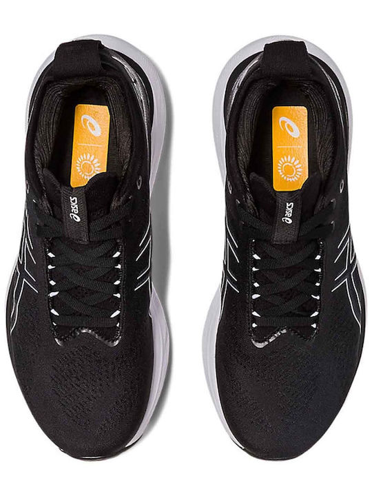 Gel-Nimbus 25 Damen Sportschuhe Laufen Black / Pure Silver