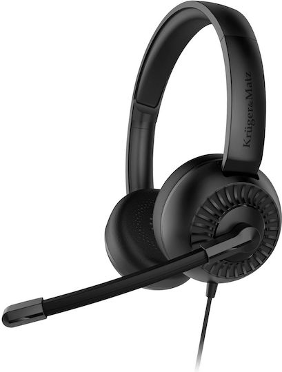 Kruger & Matz P3 Over Ear Multimedia Headphone with Microphone 3.5mm Jack