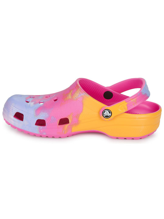 Crocs Γυναικεία Σαμπό Ροζ