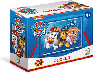 Детски Пъзел Paw Patrol - Marshal Racer & Sky За 4+ Години 35 Части Dodo
