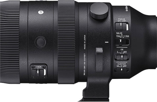 Sigma Full Frame Camera Lens 60-600mm f/4.5-6.3 DG DN OS Standard Zoom for Leica L Mount Black
