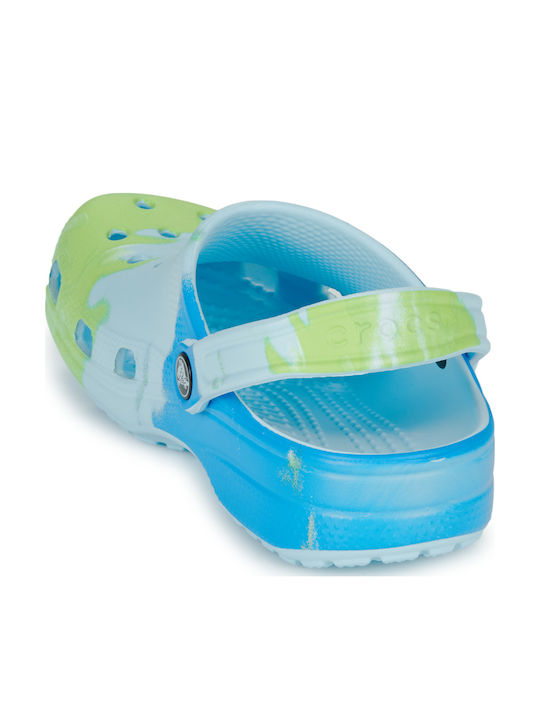 Crocs Classic Femei Sabot Albastre