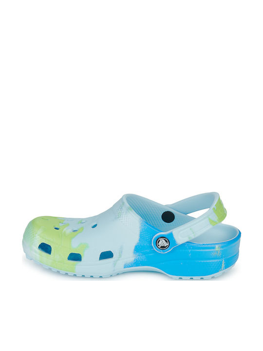 Crocs Classic Femei Sabot Albastre