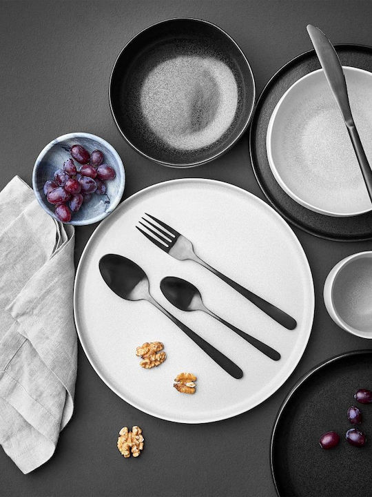 Butlers Kings Besteckset Edelstahl Schwarz 4Stück