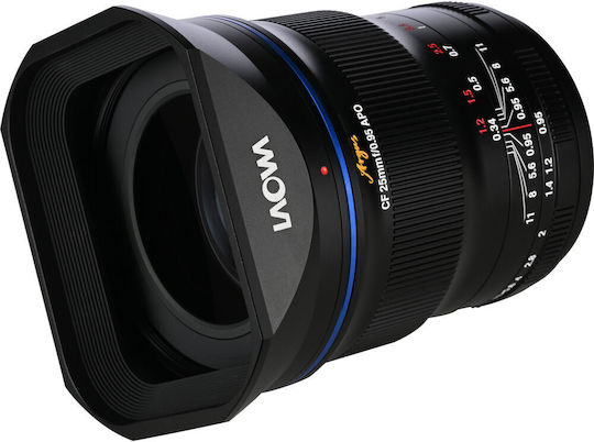 Laowa Crop Camera Lens Argus 25mm f/0.95 CF APO Ultra-Wide Zoom for Fujifilm X Mount Black