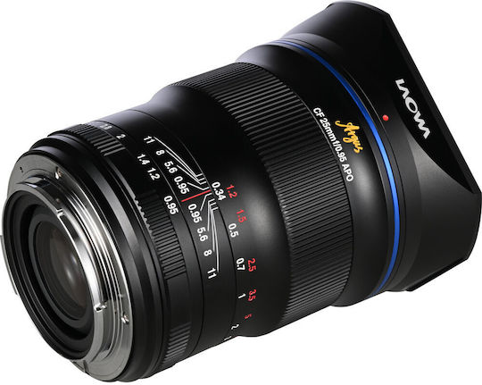 Laowa Crop Camera Lens Argus 25mm f/0.95 CF APO Ultra-Wide Zoom for Fujifilm X Mount Black