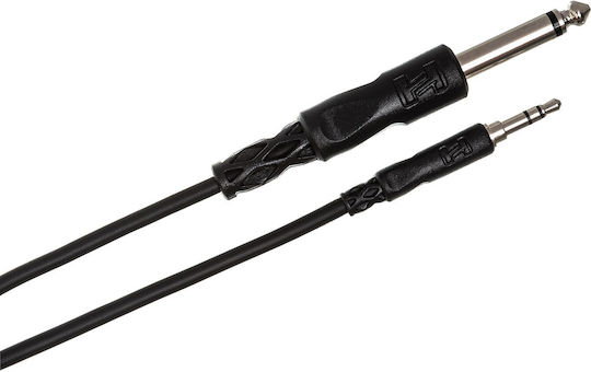 Hosa Cable 6.3mm male - 3.5mm male 1.52m (CMP-105)