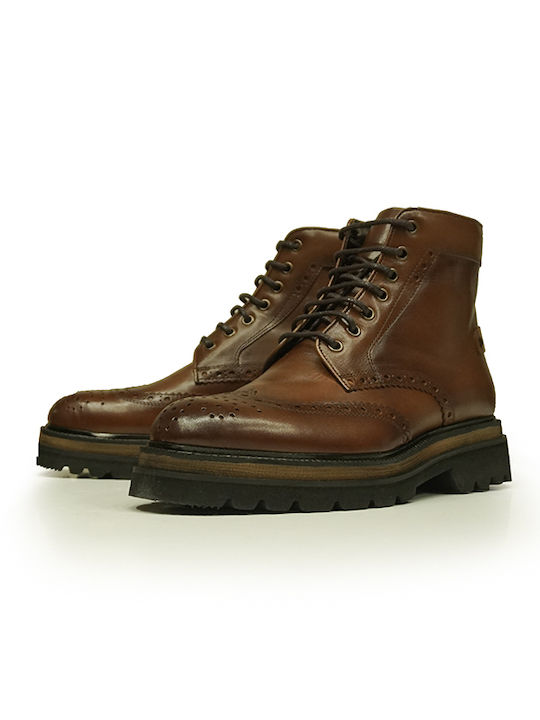 Vice Men's Leather Shoes Brown (46104) (Leather)