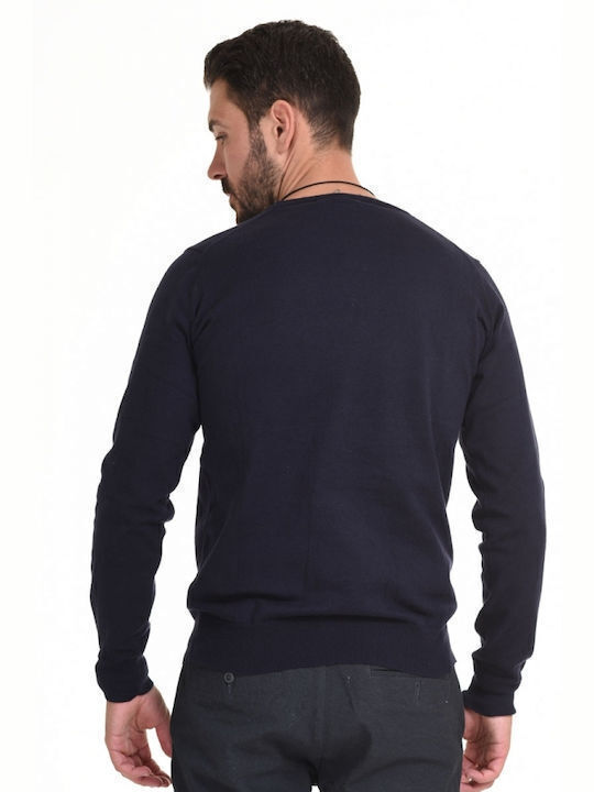 Splendid Men's Long Sleeve Sweater Navy Blue