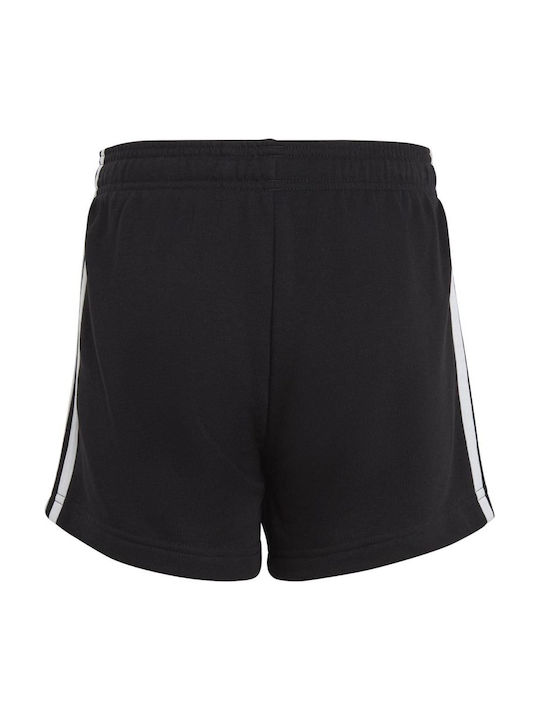 Kids' Athletic Shorts/Bermudas 3-Stripes Black
