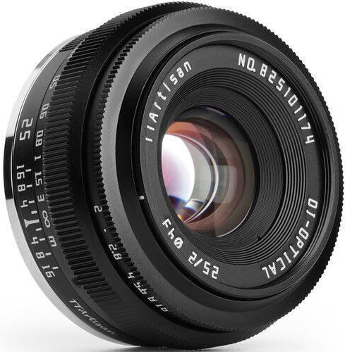 TTArtisan Crop Φωτογραφικός Φακός 25mm f/2 Σταθερός για Canon RF Mount Black