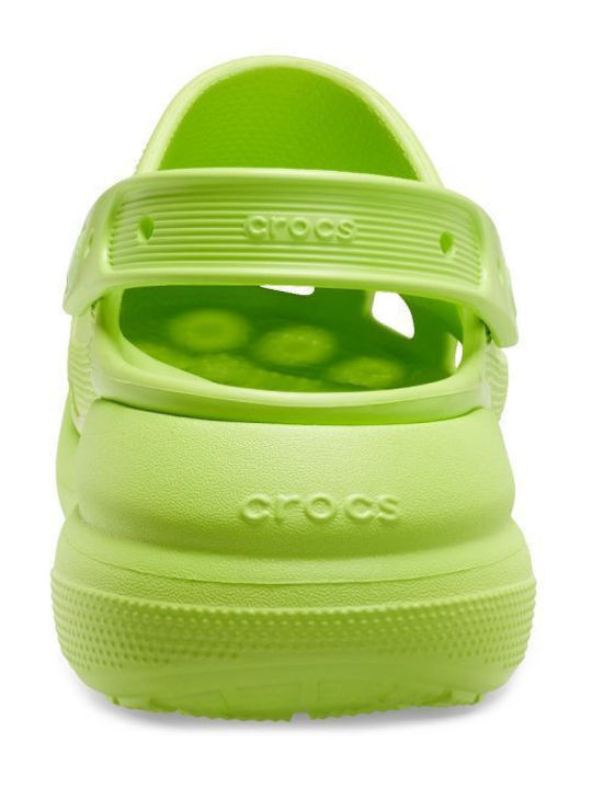 Crocs Saboti Anatomici Verzi Pentru Femei