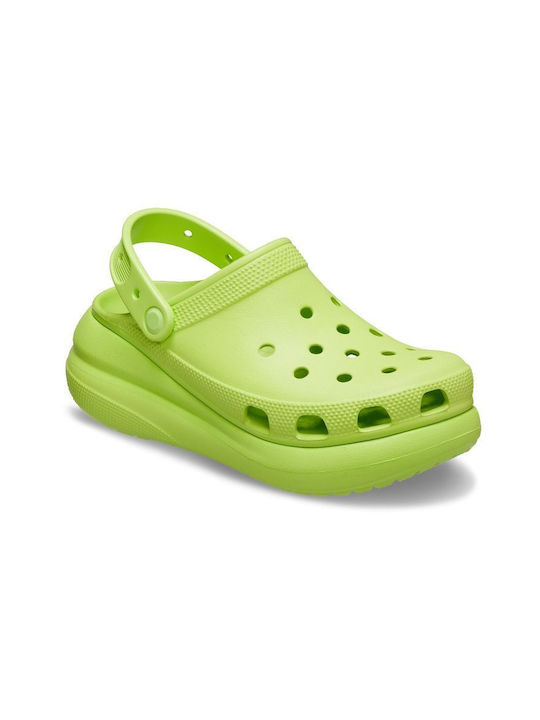 Crocs Saboti Anatomici Verzi Pentru Femei