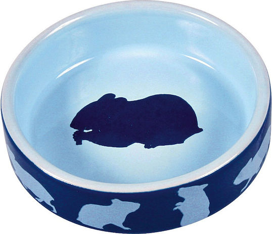 Trixie Ceramic Bowl Купа за храна за Хамстър 80мл Сиво