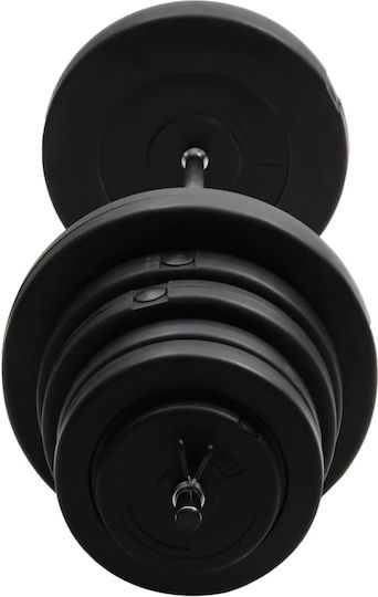 vidaXL Straight Bar Φ25mm 2kg Length 140cm without Collars
