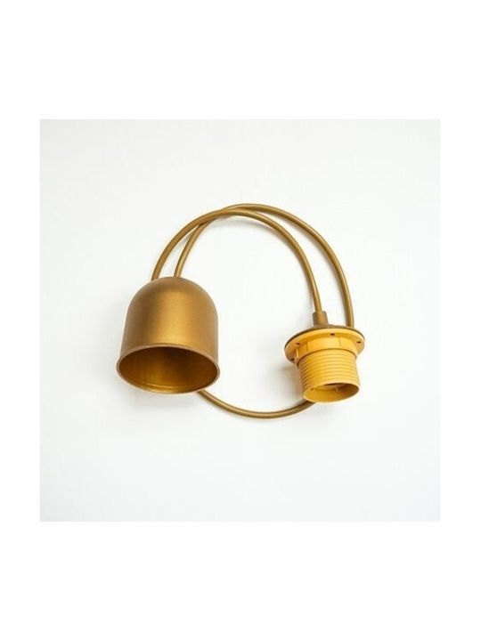 Arditi Pendant Light Suspension for Socket E27 Gold