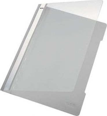 Durable Clipboard with Spring for Paper A4 Gray 1pcs