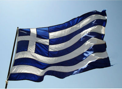 Polyester Flag of Greece 105x70cm