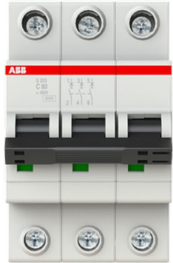 Abb Siguranță automată 80A Tripolară AC 79508