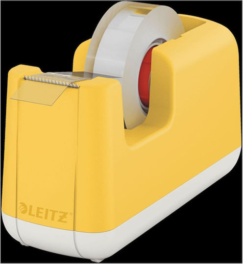 Leitz Βάση για Σελοτέιπ Cosy Κίτρινο 19mm x 33m Κίτρινο