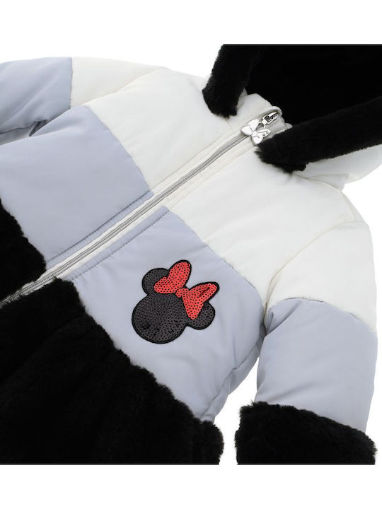 Kids' Parka Short with Hood White