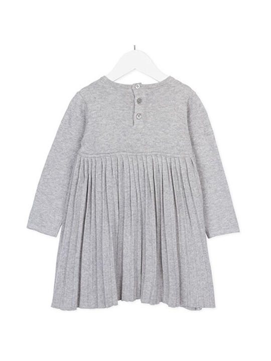 Losan Kids Dress Long Sleeve Gray