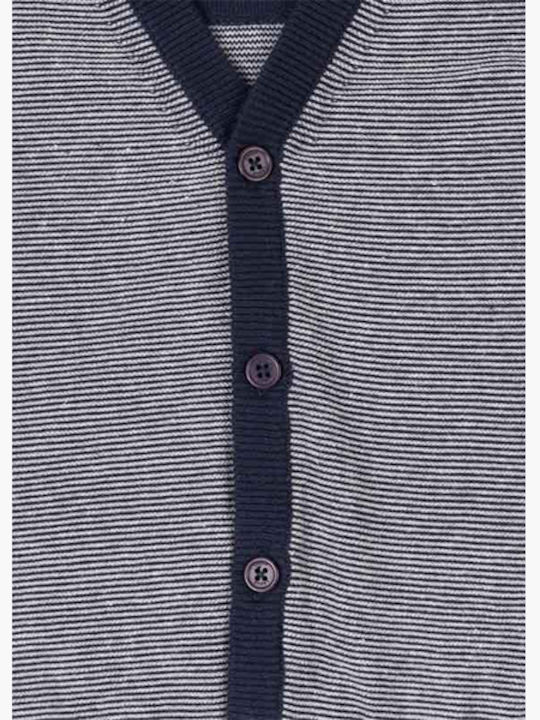 Kids Cardigan Cotton Gray