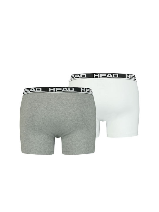 Basic Herren Boxershorts Gray 2Packung