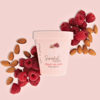 Fluff Raspberry Almonds Hidratantă Crema pentru Corp 180ml