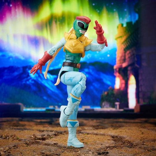 Φigură de acțiune Power Rangers Street Fighter: Morphed Cammy Stinging Crane Ranger pentru copii de 4+ ani ani 15cm cm