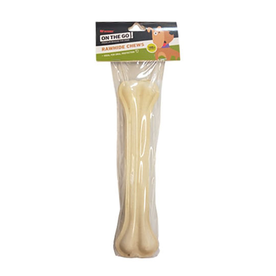 Pet Interest On The Go Rawhide Chews Os pentru câini 26buc 285gr