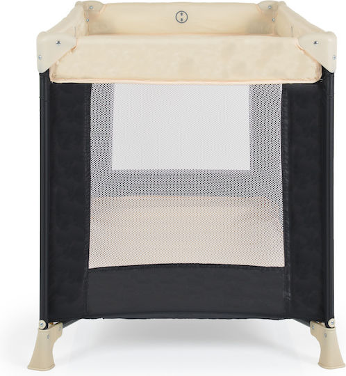 Cangaroo Solo Παρκοκρέβατο με Στρώμα Μπεζ 125x65cm