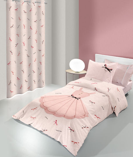 Saint Clair Grace Kids Duvet Cover Single Cotton PInk 160x220cm