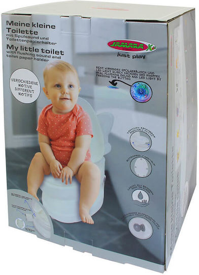 Jamara Töpfchen Schüssel mit Deckel Weiß bis 25kg