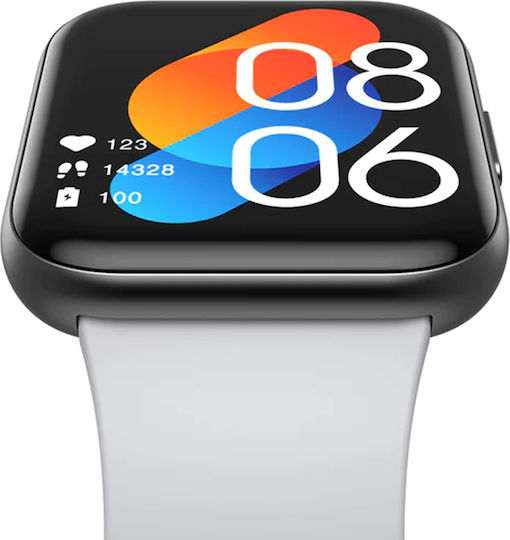 Havit M9021 Edelstahl Wasserdicht Smartwatch mit Pulsmesser (Gray)