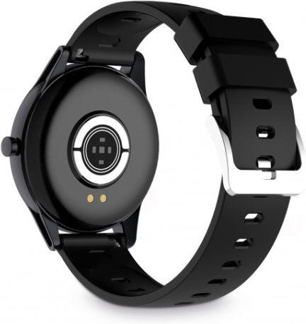 Ksix Globe Aluminium 44mm Smartwatch με Παλμογράφο (Γκρι)