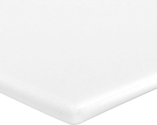 vidaXL Ανώστρωμα Μονό Foam με Αποσπώμενο Κάλυμμα 100x200x5εκ.