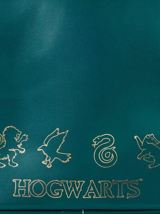 Loungefly Harry Potter Hogwarts Castle Kids Bag Backpack Green 23cmx12cmx27cmcm