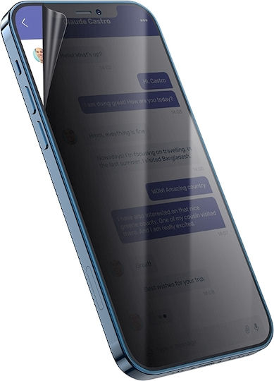 Hoco Pro 0.15mm Privacy Hydrogel Ματ Screen Protector (iPhone 14 Plus)