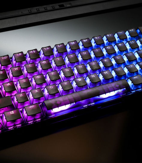 Ducky One 3 Gaming Mechanical Keyboard 60% with Cherry MX Red switches and RGB lighting (English US) Aura Black