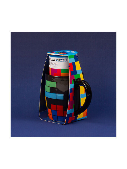 Fizz Creations Tetris Mug Ceramic Multicolored