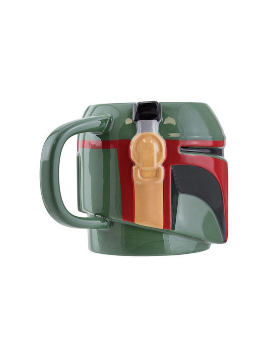 Hollytoon Boba Fett Κούπα Κεραμική Πράσινη